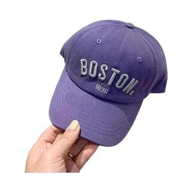 Imagem de Boné de Beisebol Infantil Ajustável com Letras Bordadas - Chapéu de So