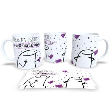 Imagem de Caneca de Porcelana Personalizada Frases Engraçadas, Divertidas e Deboche Pack17 (Deus na frente)