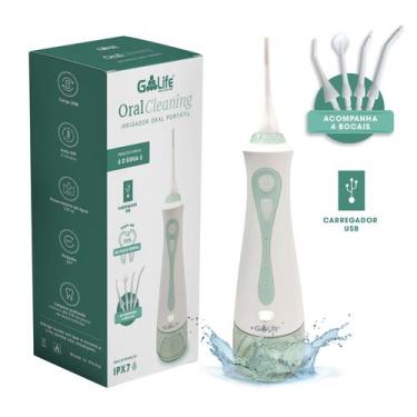 Imagem de Irrigador Dental Portátil Oral Cleaning G-Life, Branco