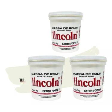 Imagem de Kit Massa De Polir N2 Extra Forte Lincoln Nivela 3un