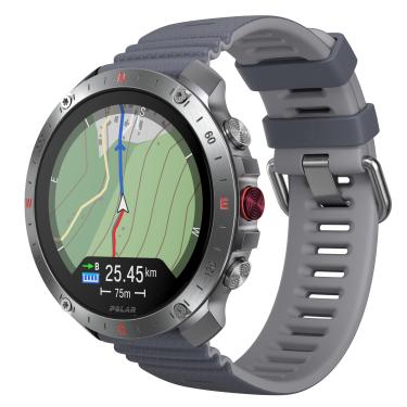 Imagem de Polar Grit X2 Pro Cinza - Relógio Premium com GPS, O melhor relógio outdoor com design robusto, Navegação com mapas offline, Rastreamento, Biossensoriamento, Tecnologia de FC para desempenho