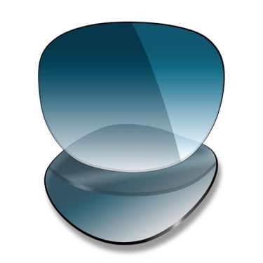 Imagem de Mryok Lentes de substituição UV400 compatíveis com Ray-Ban RB4140 49 mm - tonalidade gradiente azul