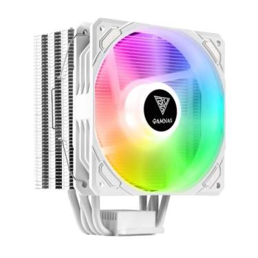 Imagem de Cooler Gamdias Boreas E1-410 RGB 120mm 12V Branco - BOREAS E1-410 WH