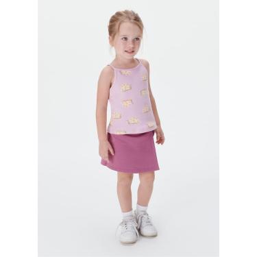 Imagem de Shorts Saia Hering Kids Toddler Com Amarração Infantil Feminino-Feminino