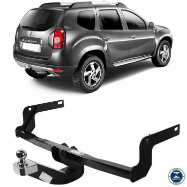 Imagem de Engate Reboque Rabicho Duster 2012 a 2016 710 Kg Engetran Inmetro