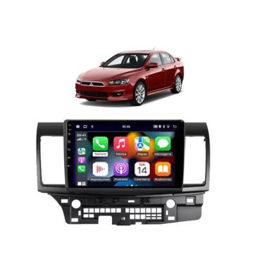 Imagem de Kit Multimidia Lancer 2008 / 2015 Carplay AndroidAuto 9 Pol - Roadstar 908BR