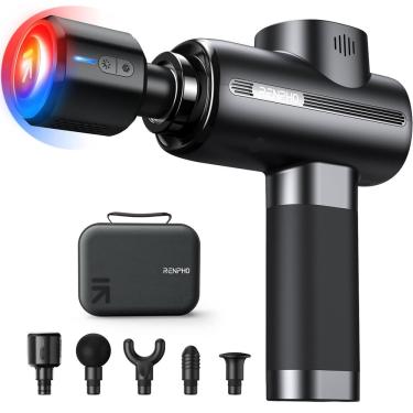 Imagem de Pistola de massagem renpho Thermacool Deep Tissue com calor e frio