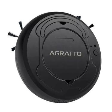 Imagem de Aspirador de Pó Robô Agratto Praticci Usb 3w 3,7v Bivolt Pt, Bivolt