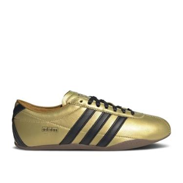 Imagem de adidas Tênis feminino Tokyo, Ouro metálico/preto central/bronze pré-amado, 35