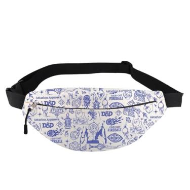 Imagem de Bolsa de cintura inspirada em BG3 Astarion High Elf Belt Bag Astarion Baldur Gift Role Playing Gamer Gifts, DD Fb, Casual
