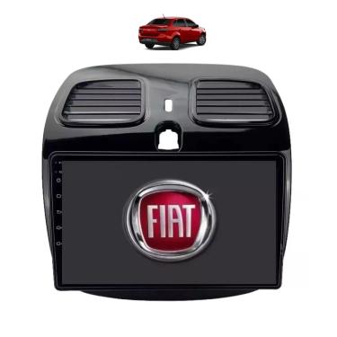 Imagem de Kit Multimídia Grand Siena 2012 / 2019 Mold Champanhe 9 Pol Android Carplay Gps 2/32GB - 915BR ROADSTAR