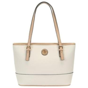 Imagem de Bolsa WJ Bag Grande Feminina Bicolor Casual-Feminino