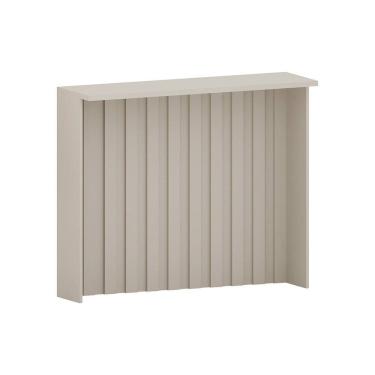 Imagem de Bancada Ripada com Tampo 120cm Stylo Luciane Móveis