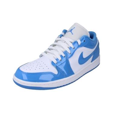 Imagem de Nike Tênis masculino Air Jordan 1 Low, Branco Legend Blue 114, 45