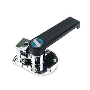 Imagem de Dahszhi Conjunto de trava de trava de maçaneta preta para congelador de forno industrial para porta hermética