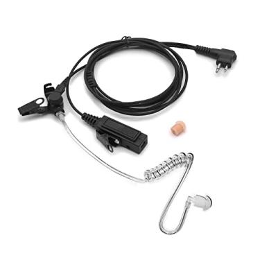 Imagem de NEWASHAN Fone de ouvido compatível com Motorola Radio BPR40 CLS1110 CLS1410 CP110 CP185 CP200D DEP450 DLR1020 DLR1060 PR400 RDM2070D RDU4100 RDU4160D RDV5100 RMM205 0 RMU2040 RMV2080 2 pinos