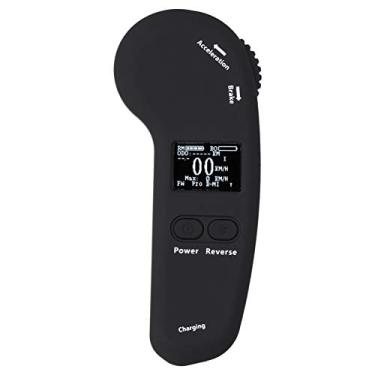 Imagem de PerGar Controle remoto para skate elétrico, skate elétrico, visor LED sem fio, controle remoto com velocidade de frenagem ajustável, acessório de skate elétrico