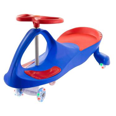 Imagem de Carrinho Zippy Car Azul com Rodinhas de LED Gira 360 Rolimã Zippy Toys