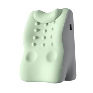 Imagem de Ｂｅｓｇａ Travesseiro de cunha para costas, travesseiro de leitura, almofada de espuma viscoelástica, almofada de descanso de cama para camas e sofás, adultos, Verde