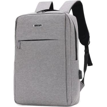 Imagem de Mochila Impermeável Notebook 15 Com Usb A01L - Plat1