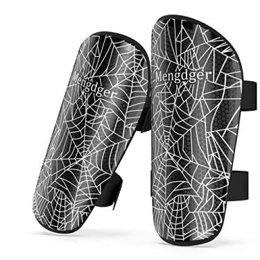 Imagem de Mengdger Caneleiras De Futebol Para Jovens, Crianças, Meninos, Meninas, Proteção Infantil Com Almofada Eva, Reduz Choques E Lesões, Equipamento Panturrilha Adequado 4, 5, 6, 7, 8, 9, 10, 11, 12 Anos