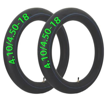 Imagem de Generic Câmara De Ar 4.10/4.50-18, 110/100-18, 110/90-18, 110/80-18, 120/90-18, 120/80-18, 100/100-18, 14" Para Pneu Substituição, Haste Válvula Reta