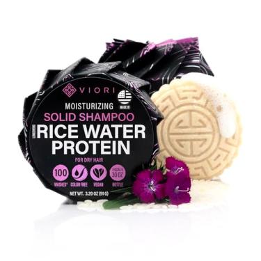 Imagem de Viori Shampoo Bar, Terrace Garden - Handcrafted with Longsheng Rice Water & Natural Ingredients - Sulfate-free, Paraben-free, Cruelty-free, Phthalate-free, pH balanced 100% Vegan, Zero-Waste