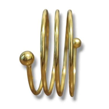 Imagem de Porta Guardanapo Argola Circular Anel Luxo Mesa Posta - BERTO IMPORTS,