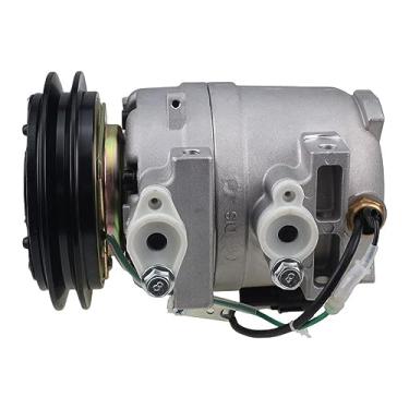 Imagem de IMELBUFF Compressor de ar condicionado 11N6-90040 506011-4703 24V DKV14C para Hyundai HL730-7 HL740-7 HL757-7 HL760-7 R110-7 R140LC-7 R160LC-7 7 R17 0W-7 R180LC-7