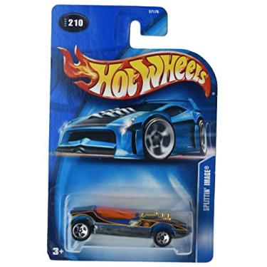 Imagem de Hot Wheels Imagem Splittin Carro fundido em escala 1:64, azul, fantasia, portátil, manual, infantil, crianças (a partir de 3 anos, unissex)