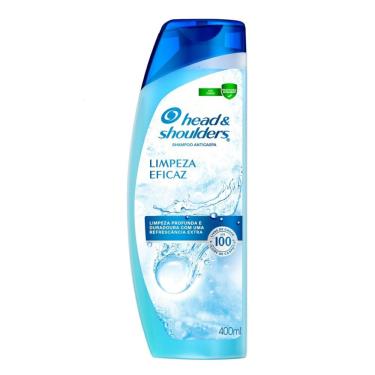 Imagem de Shampoo Anticaspa Heads e Shoulders Limpeza Eficaz 400ml