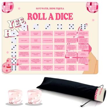 Imagem de Last Rodeo Bachelorette Party Drinking Board Games, Rodeo Fun Interactive Rubber Mat Drinking Games for Boys and Girls, Suitable for Girls Night, Family Night Game, Birthday Party, 2 8 Players, 21+