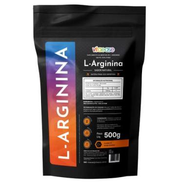 Imagem de L-Arginina 500g  100% Importada  vitaease, Sem Sabor
