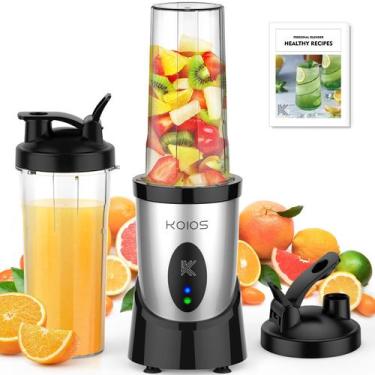 Imagem de Liquidificador de smoothie KOIOS 900W para batidos com 2 xícaras de 65