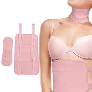 Imagem de Ejoyous 2 Embalagem de Maconha de Mochila Embrulhada, Ajuste a Cinta Dupla Camadas Reutilizáveis ​​lava -bas de Mamona Embrulhada para Cintura e Pescoço (Róseo)