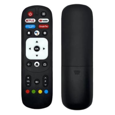 Imagem de Controle Remoto Compatível TV Vizzion Smart 4K DLED Rig Vizzion Android - Compatível com TV Vizzion BR32D1SA, BR43D1SA, BR50GUA,BR58GUA, BR65GUA - TONSHOP