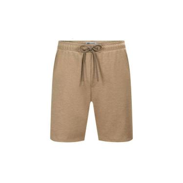 Imagem de Shorts Hangar 33 Malha Jacquard Bege Tam. GG-Masculino