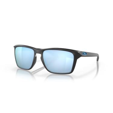 Imagem de Óculos de Sol Oakley Polarizado Sylas 0OO9448 944817 Tam 57 / Preto Fosco - Lentes Prizm Deep Water Polar