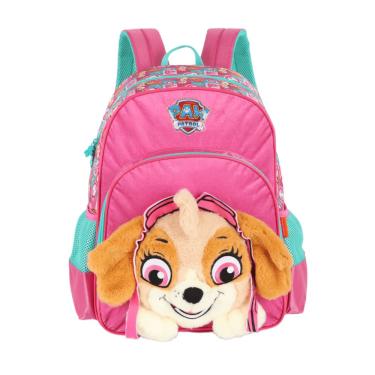 Imagem de Mochila de costas Infantil Pelúcia Patrulha Canina