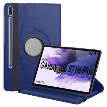 Imagem de Capa giratória 360 para Galaxy S7 FE SM-T730 T733 T736 12.4" - Alamo -