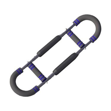 Imagem de Dynwave Exercitador de braço, fortalecedor de antebraço, equipamento de treino ajustável, fortalecedor de braço para tríceps, Azul Escuro