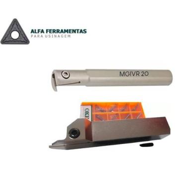 Imagem de Suporte Externo 20x20mm + Suporte Interno 20mm + Pastilhas Mgmn 3mm OK