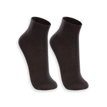 Imagem de Kit 2 Pares de Meias Cano Médio Lupo 4200-088, Preto
