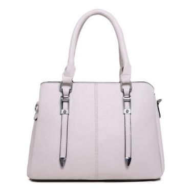 Imagem de Bolsa De Ombro Social Feminina Media Alça Transversal Luxuosa Moderna 