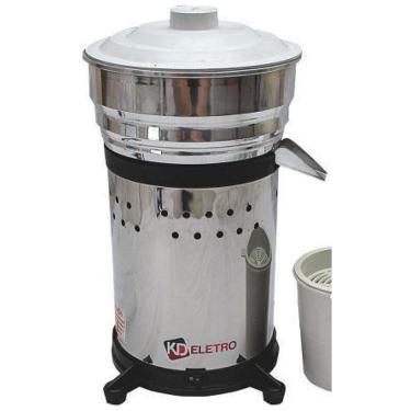 Imagem de Espremedor Grande Laranja Limão Elétrico Inox