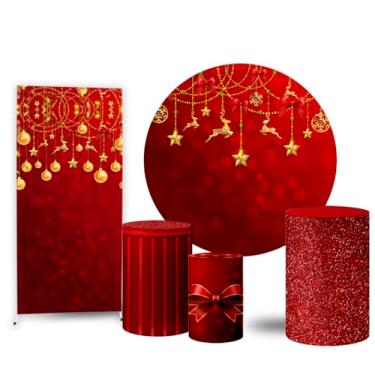 Imagem de Trio Capas Cilindro + Painel Redondo + Lateral Natal (K2NAT0041)