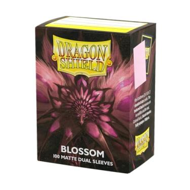 Imagem de Dragon Shield | Matte Dual Standard Size Card Sleeves | 100 CT - Smooth & Tough Premium TCG Sleeves - Compatible with Pokemon, Flesh & Blood, One Piece & Magic The Gathering | Blossom