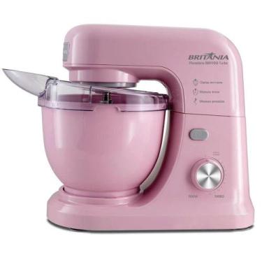 Imagem de Batedeira Planetária  Rosa Turbo 700W 4L 127V - BRITANIA, 110V