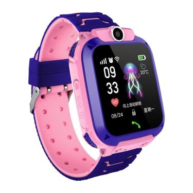 Imagem de Smartwatch Inteligente Infantil Q12 Android E Ios Rosa