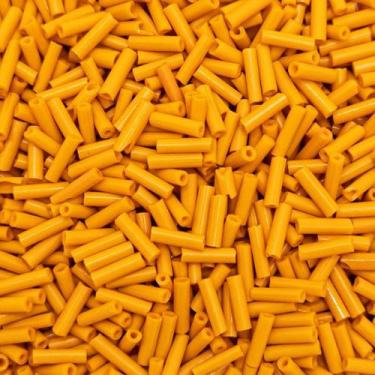 Imagem de Miçanga Passante Canutilho Tubo 7mm 2000pçs 100g Escolha a Cor - Macal